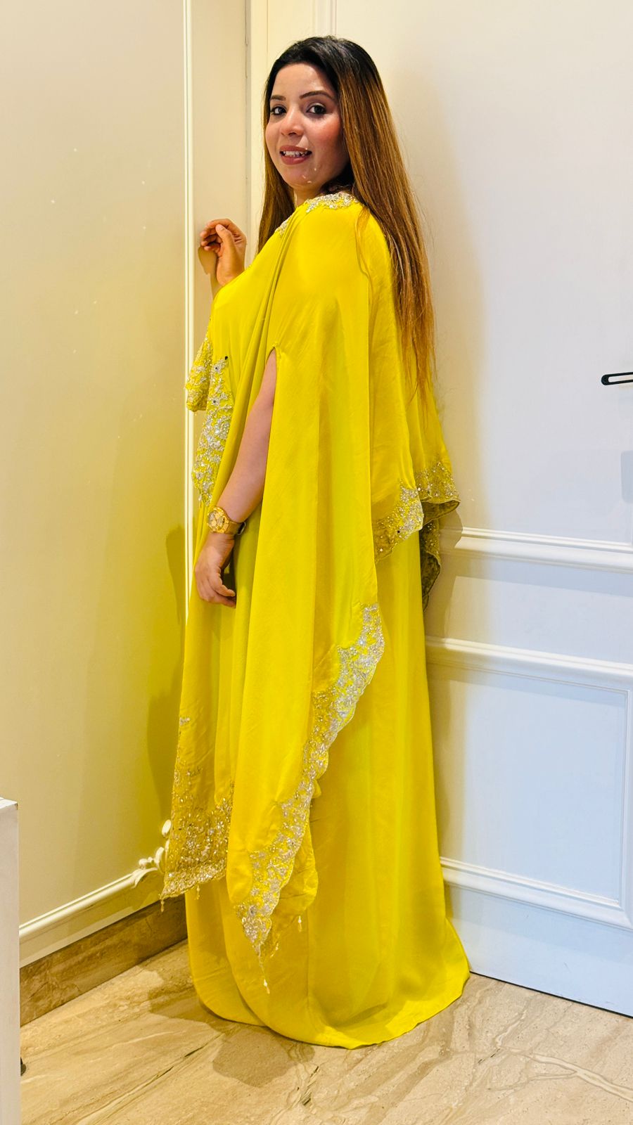 Eira Kaftan Set- Red, Purple, Yellow, Orange